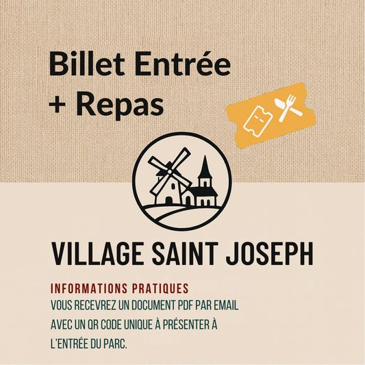 Pass Entrée + Repas 🎟️🍽️